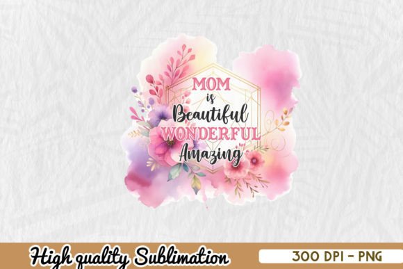 A Designer’s Take on the 'Mom is Beautiful Wonderful Amazing' Embroidery File