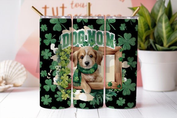 A Practical Review: Dog Mom St. Patrick's Day Tumbler Wrap Embroidery Design