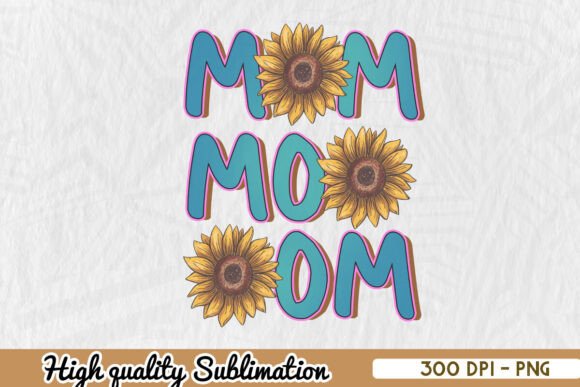 Mom Mom Mom Mama Sunflower Embroidery Design Review