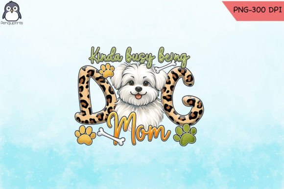 Western Dog Mom Sublimation PNG